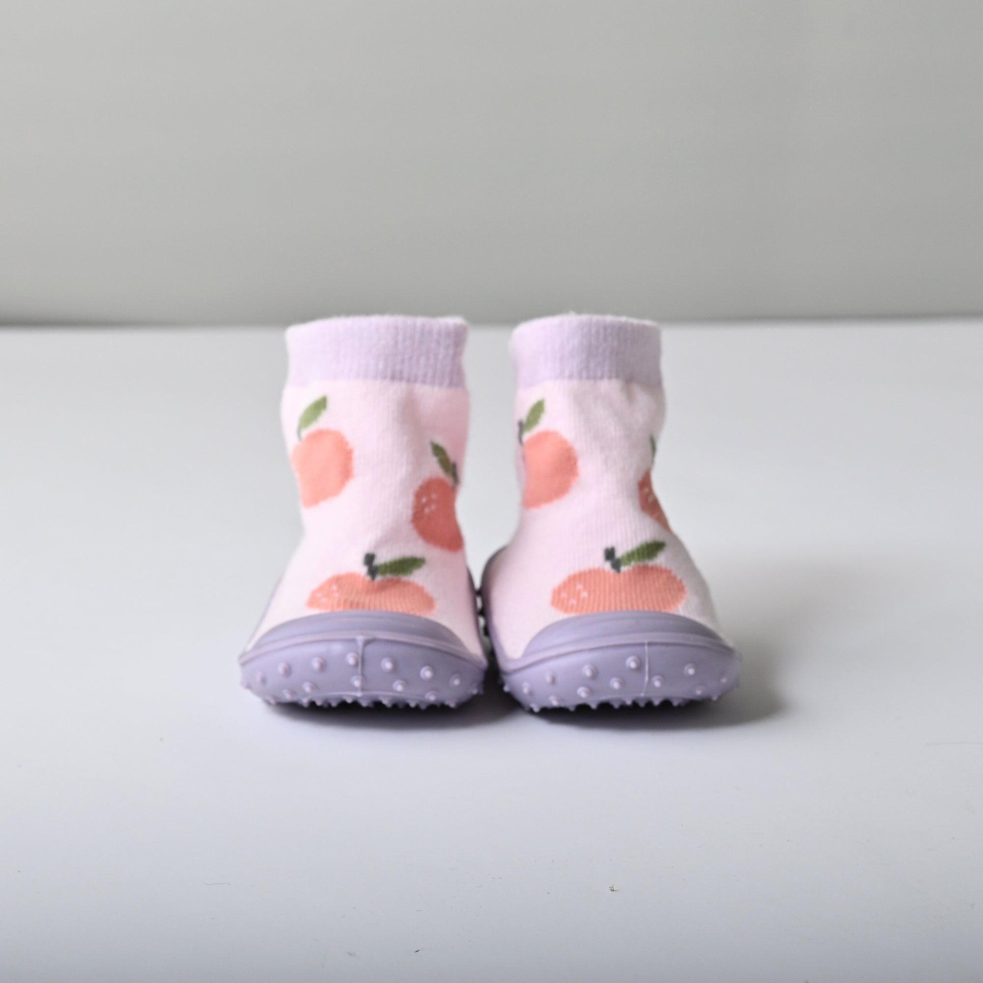 Tiny Orchard Baby Rubber Socks - APPLE